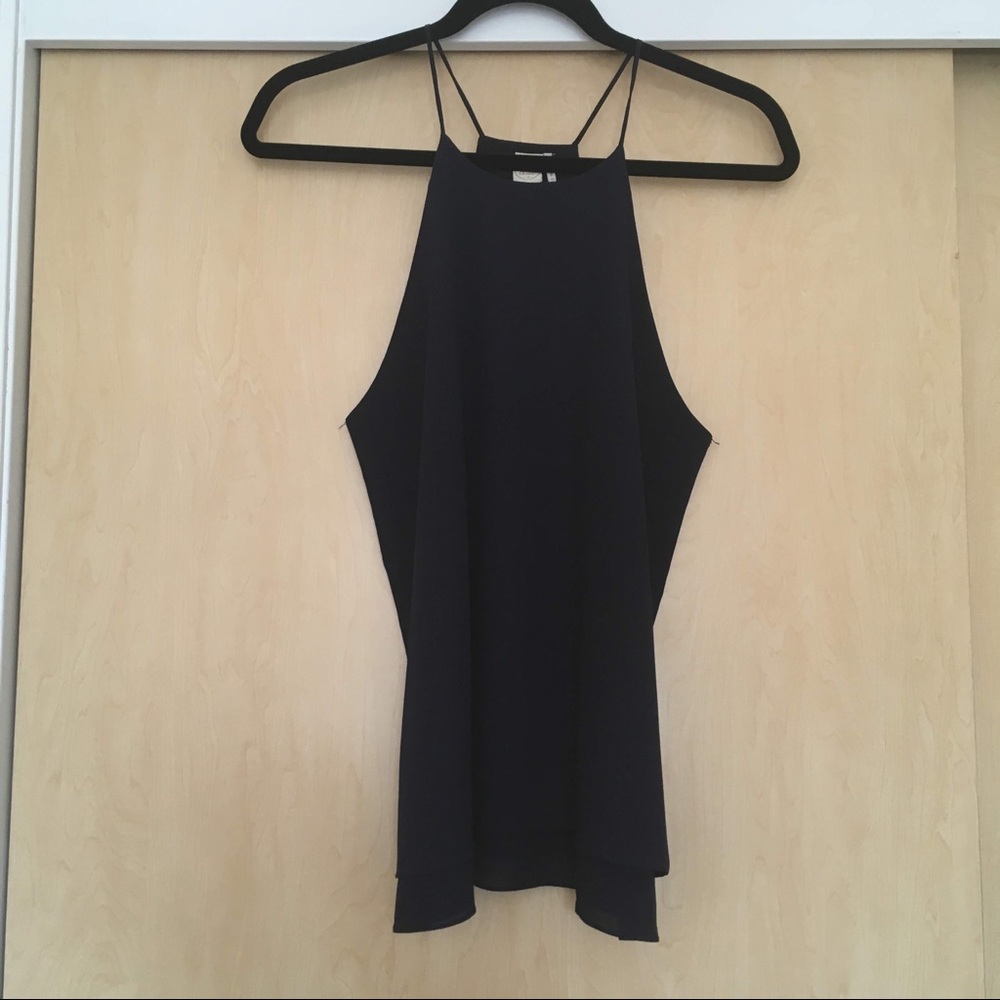 High neck tank top